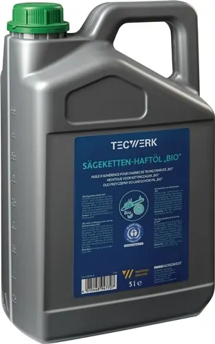 ZAAGKETTING-HECHTOLIE BIO 52 MM²/S (BIJ 40GRADEN CELSIUS) 5 L VLOEISTOFVAT TW