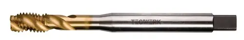 MACHINETAP DIN 371C M5X0,8 MM HSS-CO TIN 6H TECWERK