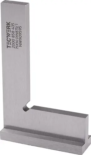 HOEK DIN 875/I BEENLENGTE 75X50 MM MET AANSLAG TECWERK