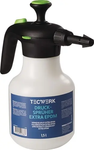 VERNEVELSPUIT EXTRA EPDM 1,5 L EPDM-AFDICHTING, GECOATE VEER TECWERK