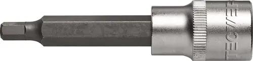 DOPSLEUTELBIT 1/2 INCH BINNEN-6-KANT SLEUTELWIJDTE 6 MM LENGTE 90 MM TECWERK