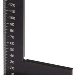 HOEK DIN 875/I BEENLENGTE 250 X 165 MM MET AANSLAG ALUMINIUM TECWERK