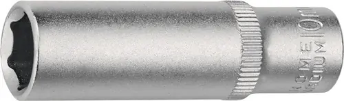 EXTRA LANGE DOPSLEUTELBIT 1/4 INCH 6-KANT, LANG SLEUTELWIJDTE 13 MM LENGTE 50 MM