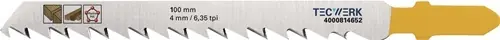 DECOUPEERZAAGBLAD TOTALE LENGTE 100 MM TANDVERDELING 4 MM DIKTE 1,45 MM HCS 5 ST