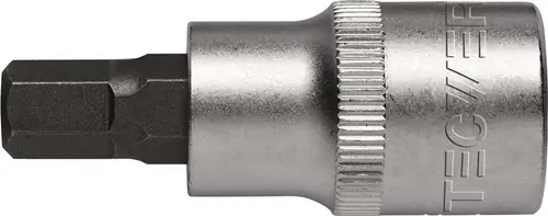 DOPSLEUTELBIT 1/2 INCH BINNEN-6-KANT SLEUTELWIJDTE 9 MM LENGTE 55 MM TECWERK