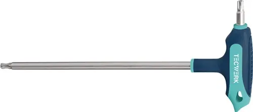 SCHROEVENDRAAIER MET DWARSGREEP T 15X100MM DWARSSTUK TX MET GAT TECWERK