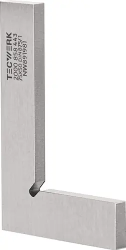 HOEK DIN 875/I BEENLENGTE 250X165MM ZONDER AANSLAG TECWERK