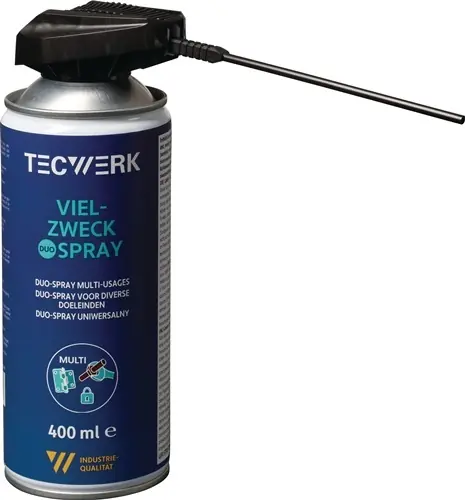 MULTIFUNCTIONELE SPRAY 400 ML SPUITBUS DUO-SPRAY TECWERK