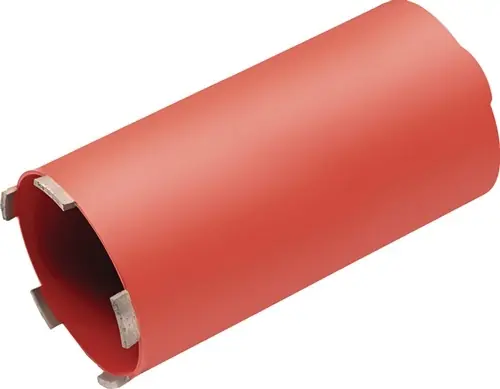DIAMANTBOORKROON ø 162 MM LENGTE 530 MM 1-DELIG SEGMENTAANTAL 9 1 1/4 " TECWERK