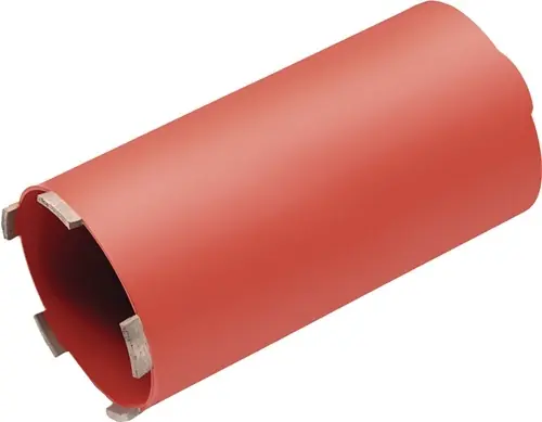 DIAMANTBOORKROON ø 65 MM LENGTE 165 MM 1-DELIG SEGMENTAANTAL 3 1/2 " TECWERK