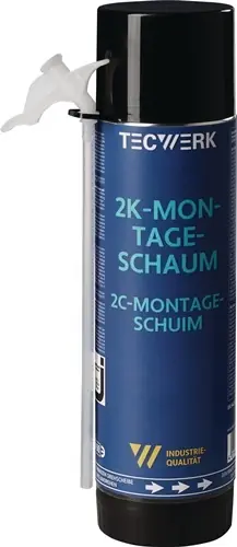 2C-MONTAGESCHUIM 400 ML B2 LICHTGROEN MET WEGWERPHANDSCHOENEN BUS TECWERK