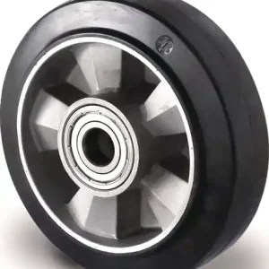 RESERVE-WIEL WIEL-Ø 200 MM DRAAGVERMOGEN 500 KG RUBBER NAAFLENGTE 60 MM TECWERK