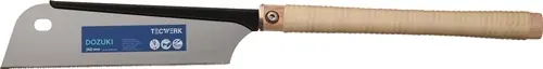 JAPANSE ZAAG/FIJNTREKZAAG DOZUKI BLADLENGTE 240 MM TOTALE LENGTE 600 MM RECHTE A