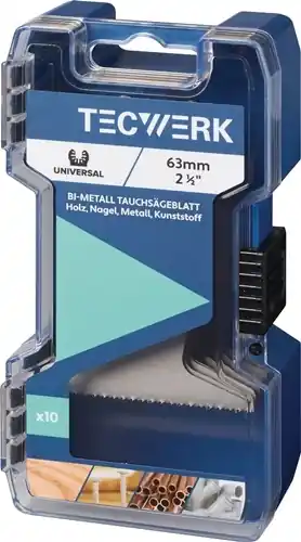 PENDELZAAGBLAD BREEDTE 63 MM INDOMPELDIEPTE 42 MM 10ST. UNIVERSELE TECWERK