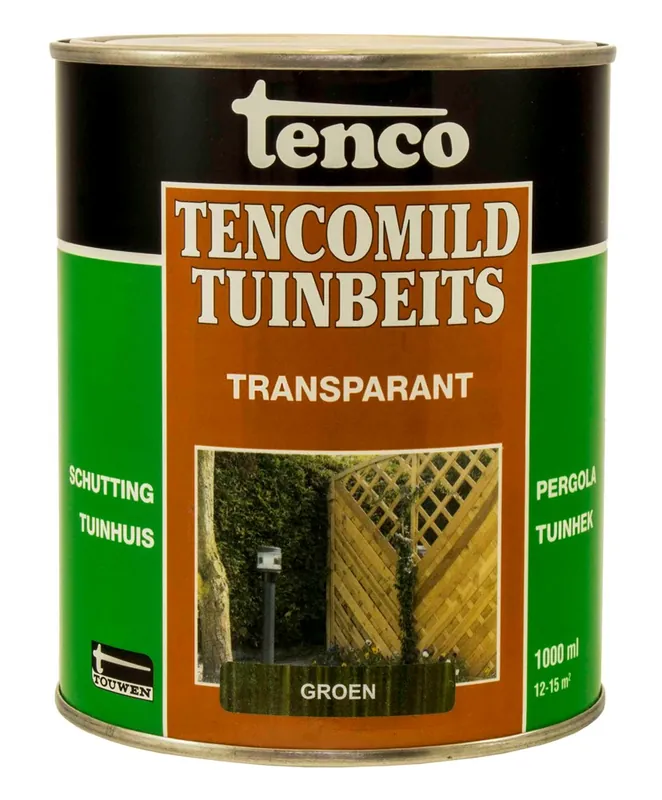 TENCO TENCOMILD TUINBEITS TRANSPARANT GROEN 1L