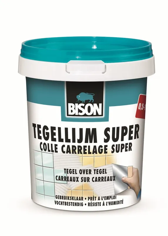 BISON TEGELLIJM SUPER POT 1 KG NL/FR
