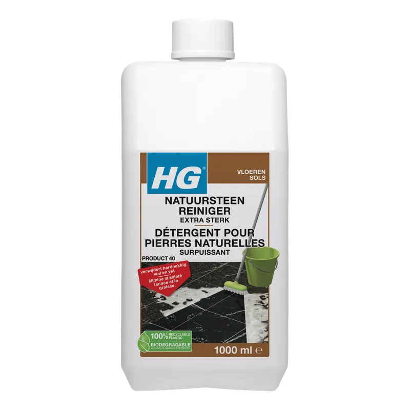 HG NATUURSTEENREINIGER EXTRA STERK (PRODUCT 40) 1 L
