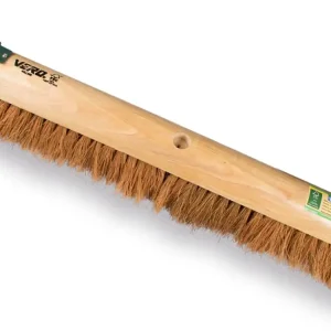 ZAALVEGER 60 CM HOUT KOKOS