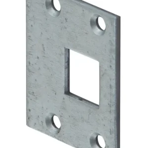 HP 13/11 HOEKSLUITPLAAT, STAAL VERZINKT 50 X 18-30MM RECHTHOEKIG, DR 1