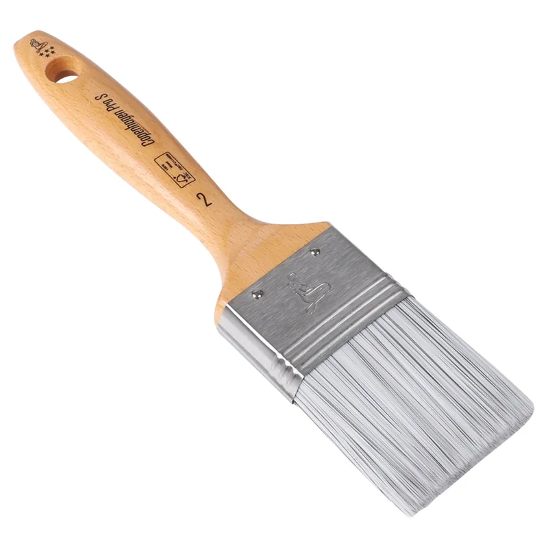 COPENHAGEN PRO S PLATTE KWAST - MAAT 2 - SYNTHETISCH HAAR - FSC® HOUTE