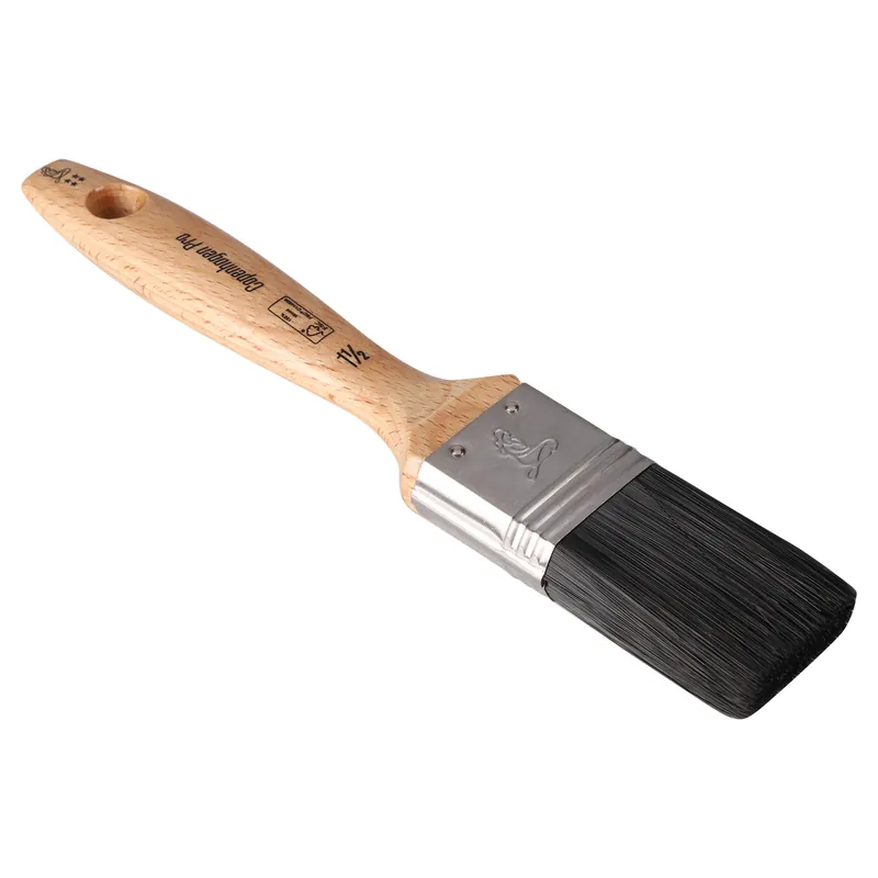 COPENHAGEN PRO PLATTE KWAST - MAAT 1.5 - SYNTHETISCH HAAR - FSC® HOUTE