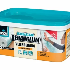 BISON WAND&KLAAR® BEHANGLIJM VLIESBEHANG EMMER 2,5 KG NL/FR