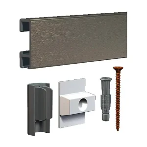 ARTITEQ HBI PAKKET 2 CLICK RAIL ALUMINIUM