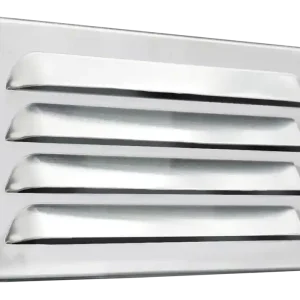 SCHOEPENROOSTER, ALUMINIUM - MILL-FINISH - LUCHTDOORLAAT 31