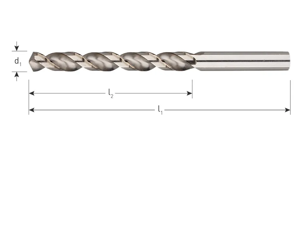 HSS-G SPIRAALBOOR, DIN 338, TYPE W (ALUMINIUM), ø9,0
