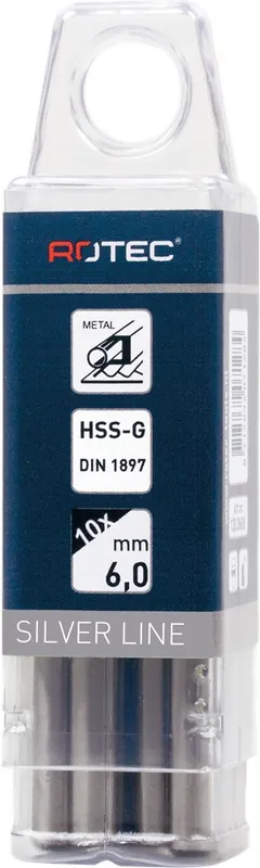 HSS-G PLAATWERKBOOR, DIN 1897, TYPE N, ø10,0
