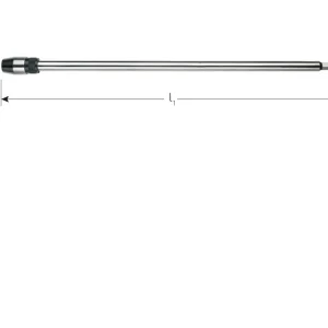 ROTEC SPEEDBOOR VERLENGSTUK 300MM MET SNELSPANSLUITING