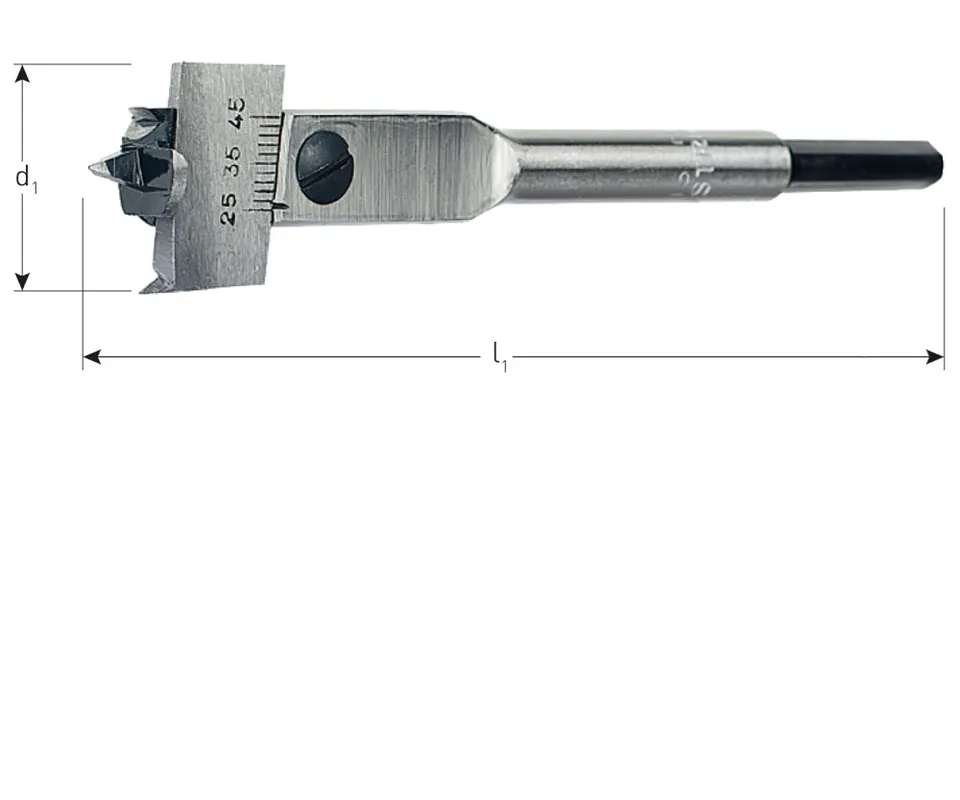 VERSTELBARE SPEEDBOOR, L=170, ø70-110