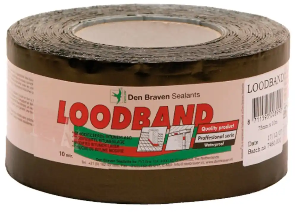 ZWALUW ZWALUW LOODBAND, 10CM 10M/C3