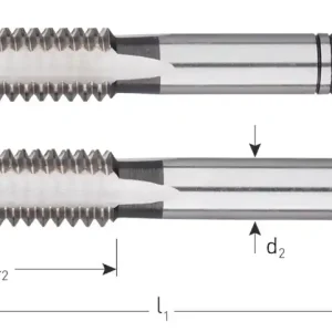 HSS HANDTAPPENSET, 2-DLG., DIN 2181, BSF 1/2"-16