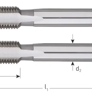 HSS HANDTAPPENSET, 2-DLG., DIN 2181, UNF 1"-12