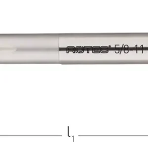 HSS-E MACHINETAP '800', DOORLOPEND, DIN 376, BSW 9/16"-12