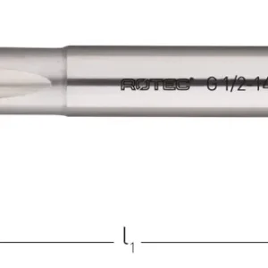 HSS-E MACHINETAP '800', DOORLOPEND, DIN 5156 BSP(G) 3/8"-19