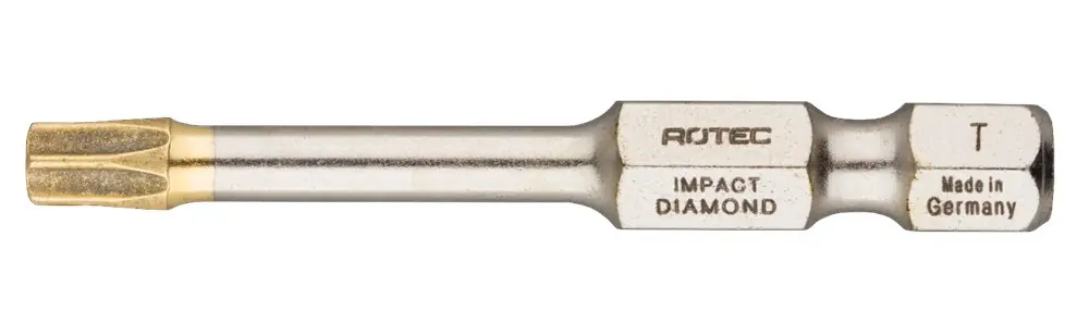 IMPACT SCHROEFBIT T 25, L=50, E6.3, DIAMOND