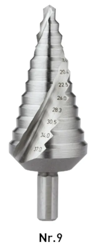 HSS TRAPPENBOOR NR.9 / ø6-37