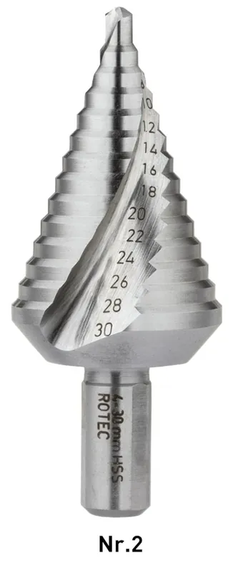 HSS TRAPPENBOOR (2MM) NR.2 / ø4-30
