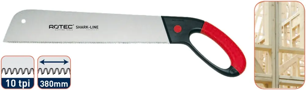 SHARK-LINE HANDZAAG 'SL2', L=380, 10 TPI