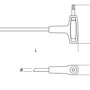 BETA 97TTX 25-HAAKSE STIFTSLEUTELS TORX®