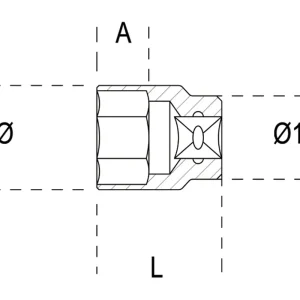 BETA 920A 27-DOPSLEUTELS ZESKANT