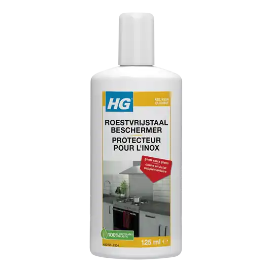 HG ROESTVRIJSTAAL SNELGLANS 125 ML