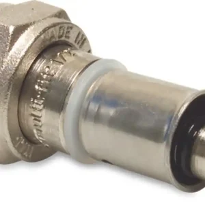 MULTI-FIT AANSLUITING MESSING VERNIKKELD 20 MM X 3/4" MULTI-FIT X WARTEL BINNENDRAAD 20BAR KIWA