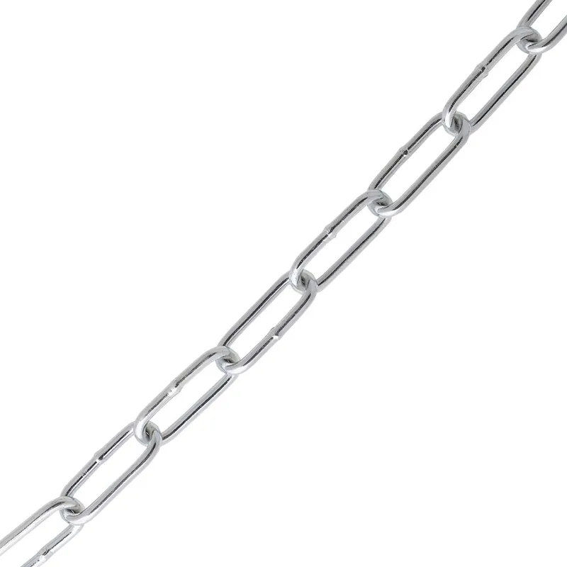 VOETKETTING VERZINKT 42X24X6.0 MM PRIJS PER METER