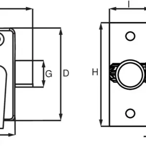 DRB1050 SCP / INSTEEKGRENDEL M.SLUITPLAAT 70/50