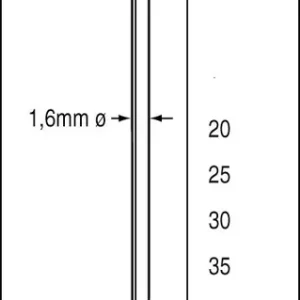 BRAD SKN16 CNK 40 MM DOOS 2,50MILLE