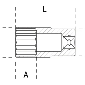 BETA 910AL 13-SLAGDOPPEN, ZESKANT, LANGE