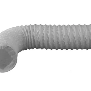 KUNSTSTOF AFVOERSLANG ø102MM 3M WIT